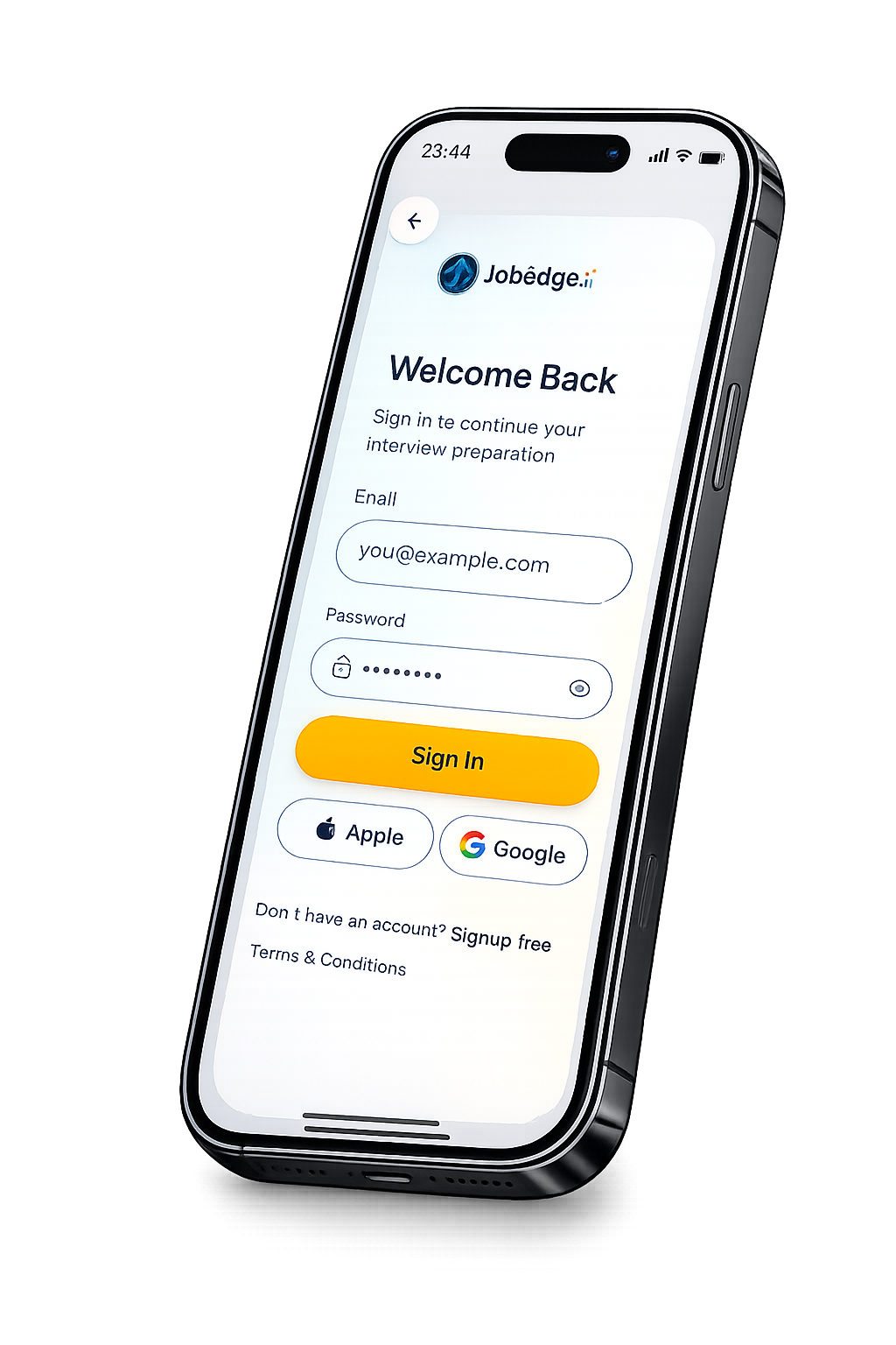 JobEdge AI dashboard with a new interview flow and feedback insights